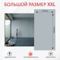 Стеновые панели гипсокаркас, однотонная расцветка «светло-серая» фото