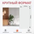 Панель для внутренней отделки гипсокаркас, однотонная расцветка «белая» фото